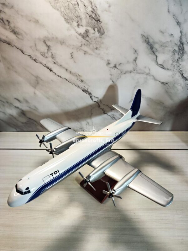 Model of Lockheed Model 10 Electra with detailed craftsmanship.